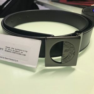 Versace Collection Belt with Authenticity Card